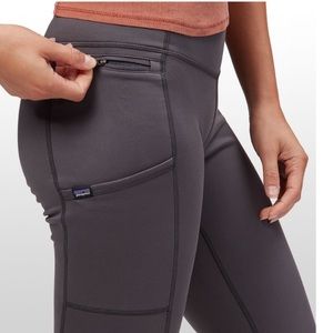 Patagonia Women's Pack Out Tights in smolder blue